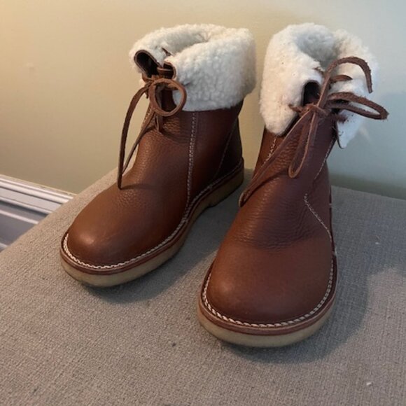 Arhus Duckfeet Sheep Wool Lined Boots Size EU 42 - Picture 2 of 3